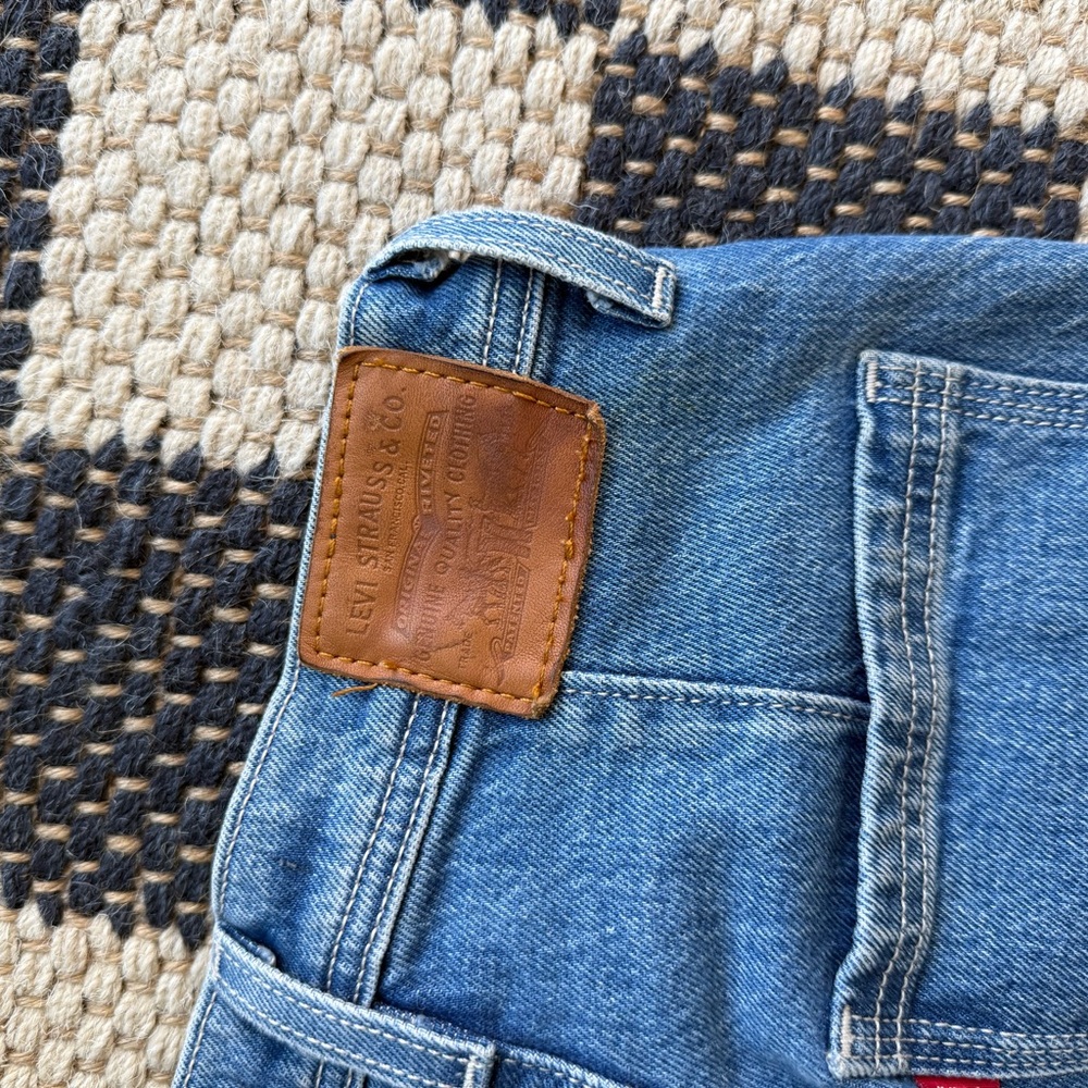 Levis Blue Denim Cargo Jeans - Picture 5 of 5
